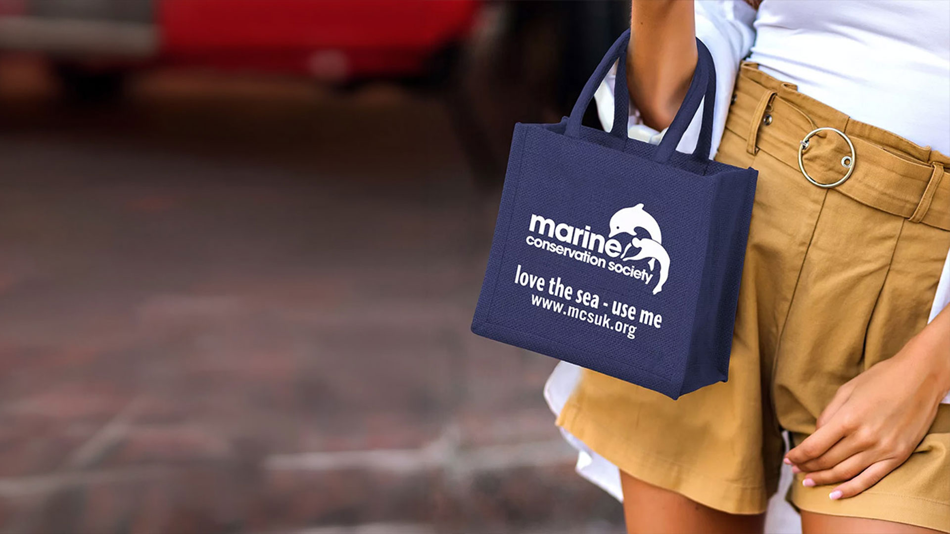 Branded jute and cotton bags
